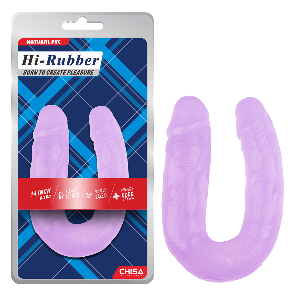 14-tolline dildo-lilla
