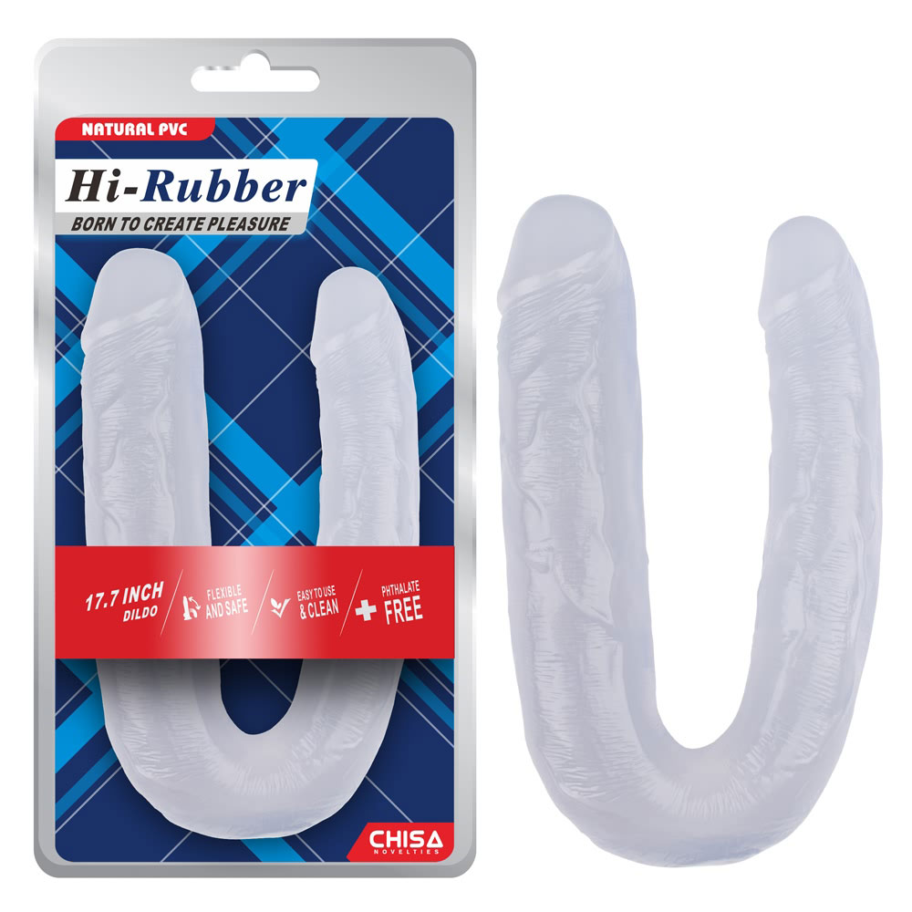 17,7 tolli Dildo-Clear
