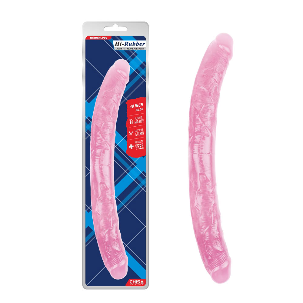 18-tolline dildo-roosa