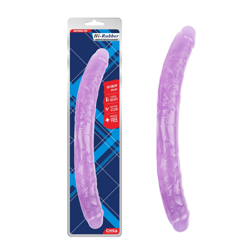 18-tolline dildo-lilla