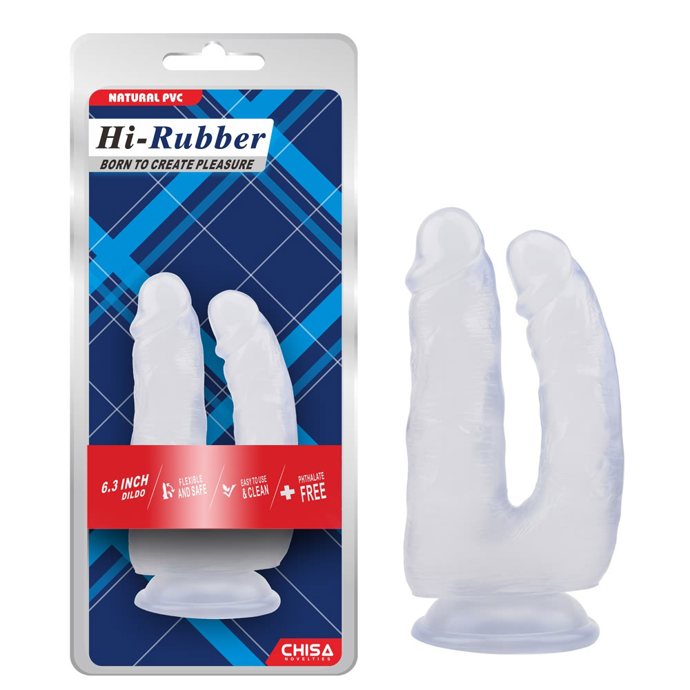 6,3 tolli Dildo-Clear