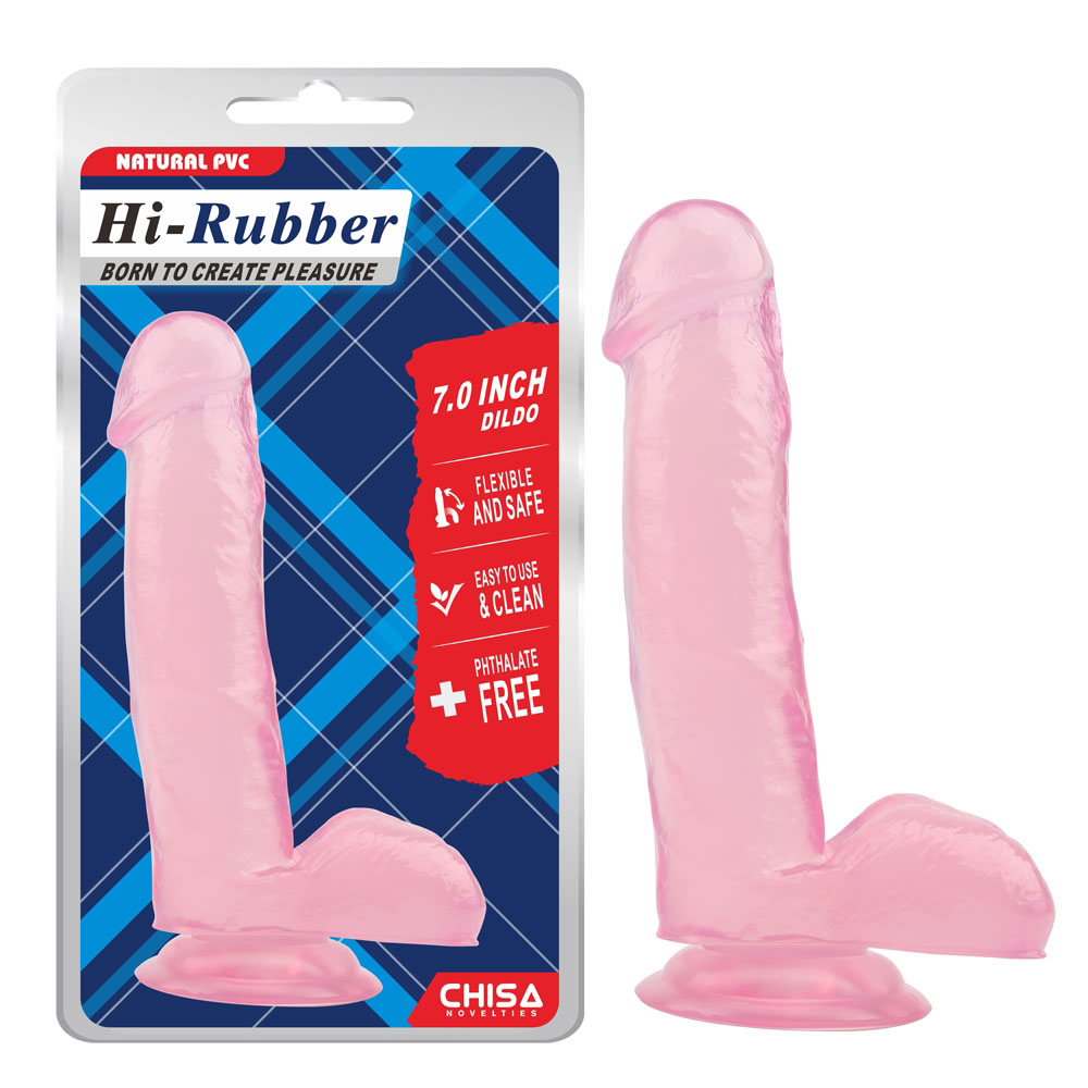 7,0-tolline dildo-roosa