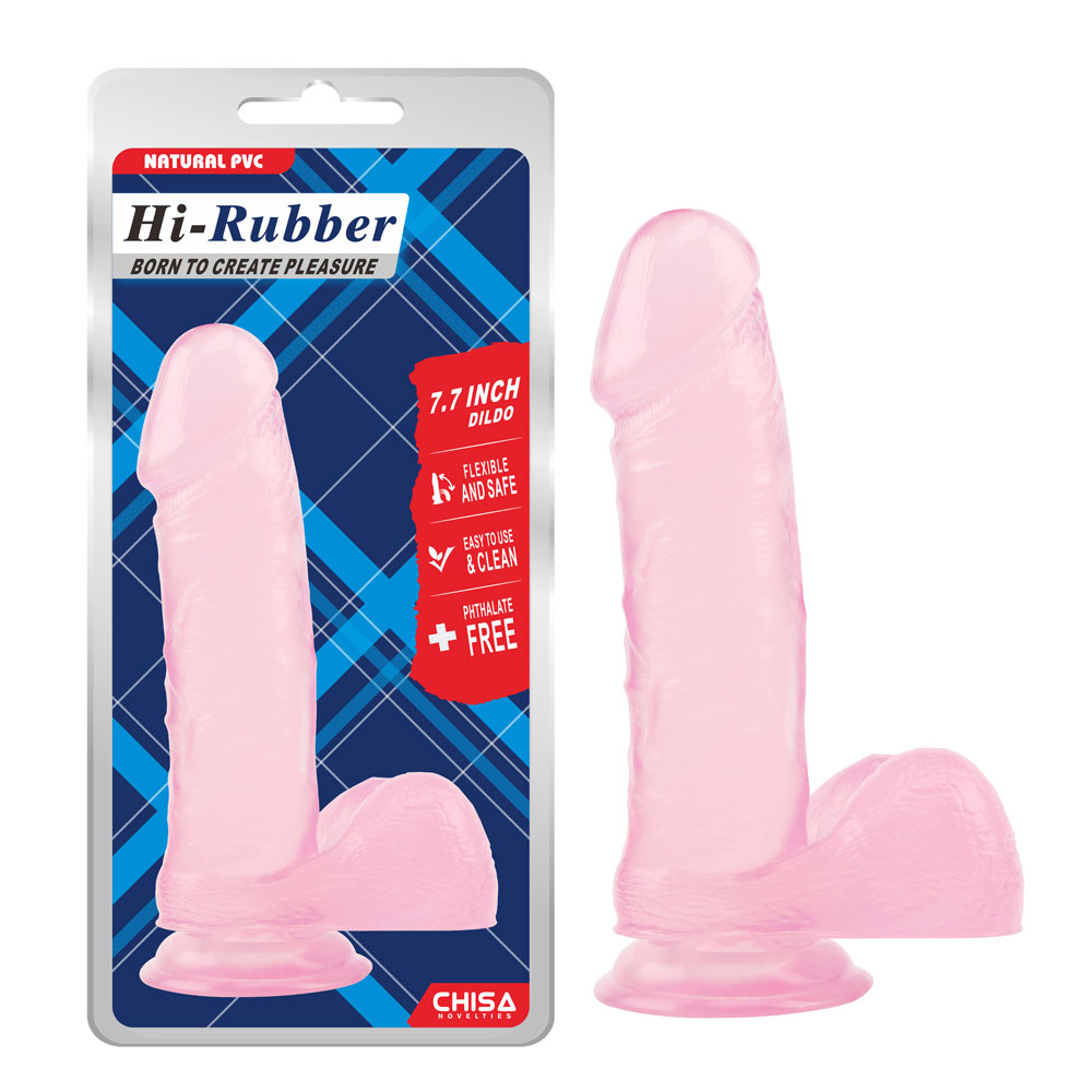 7,7-tolline dildo-roosa
