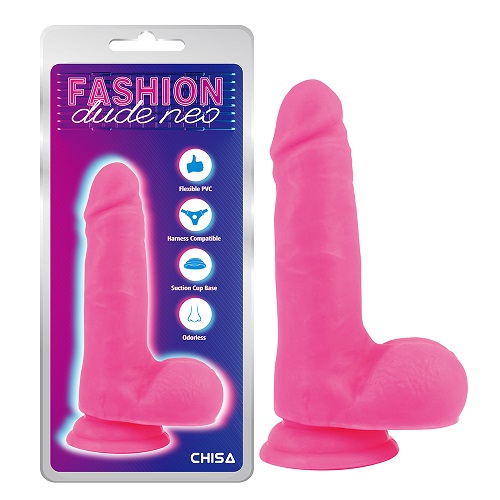 7'' kahetihedusega kuke dildo roosa