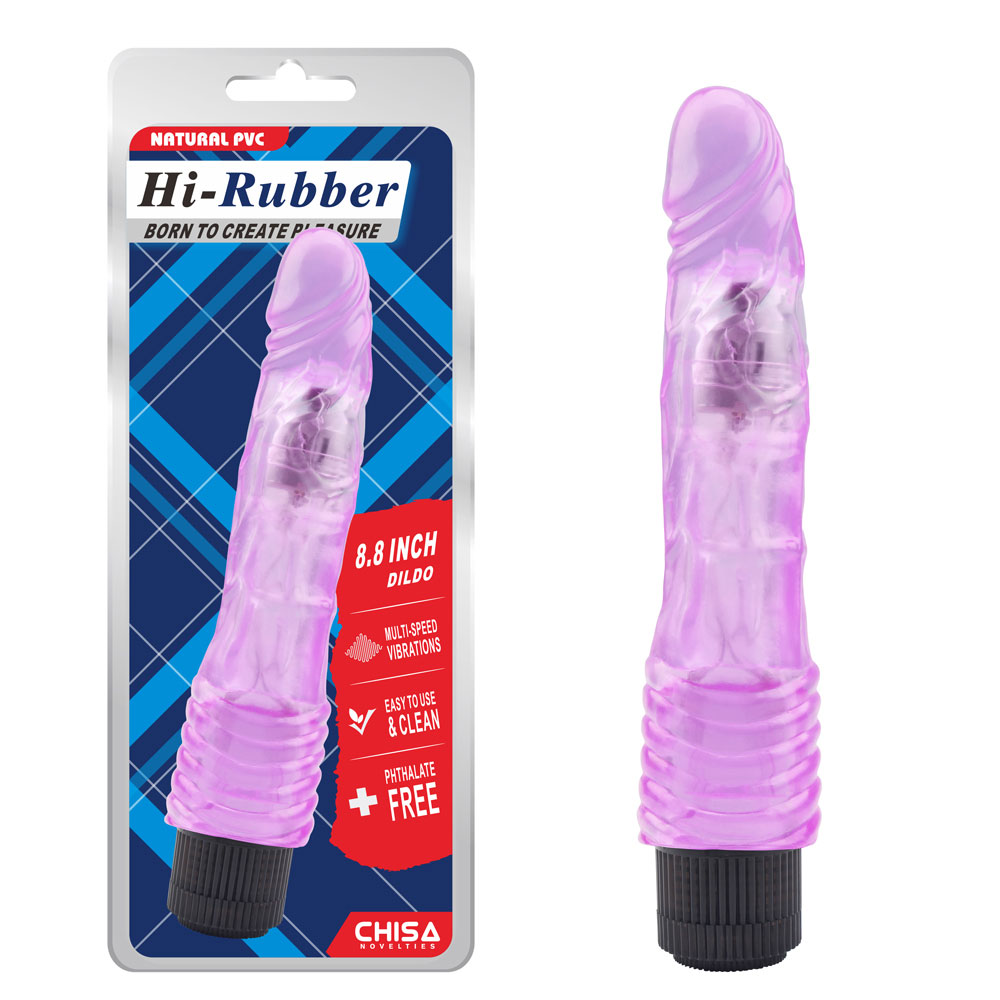 8,8-tolline dildo-lilla