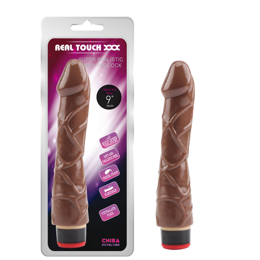9 € Vibe Cock - pruun
