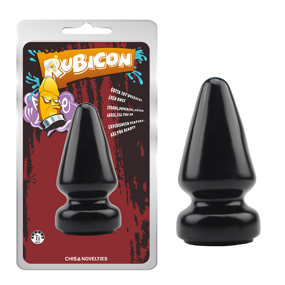 Anal Plug X-suur-must