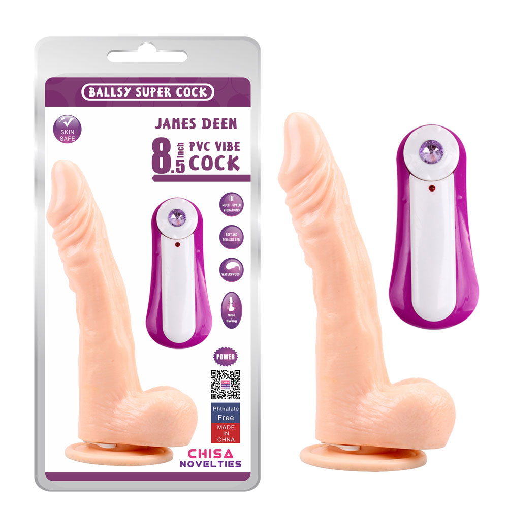 JAMES DEEN 8.5 vibreeriv dildo